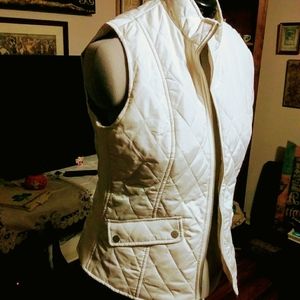 COPY - White Puffer Vest